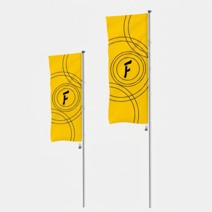 Maszt ECO STANDARD - przenośny maszt flagowy do flag firmowych